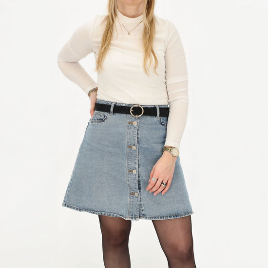 Eleganter schwarzer Ledergürtel Damen 2,5cm mit Gold-Vollschließe - leder-accessoires.com