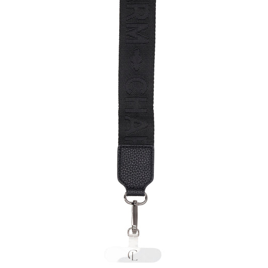 Handy- & Taschen-Schulterriemen 140x40cm Schwarz – Stylischer Phone Strap