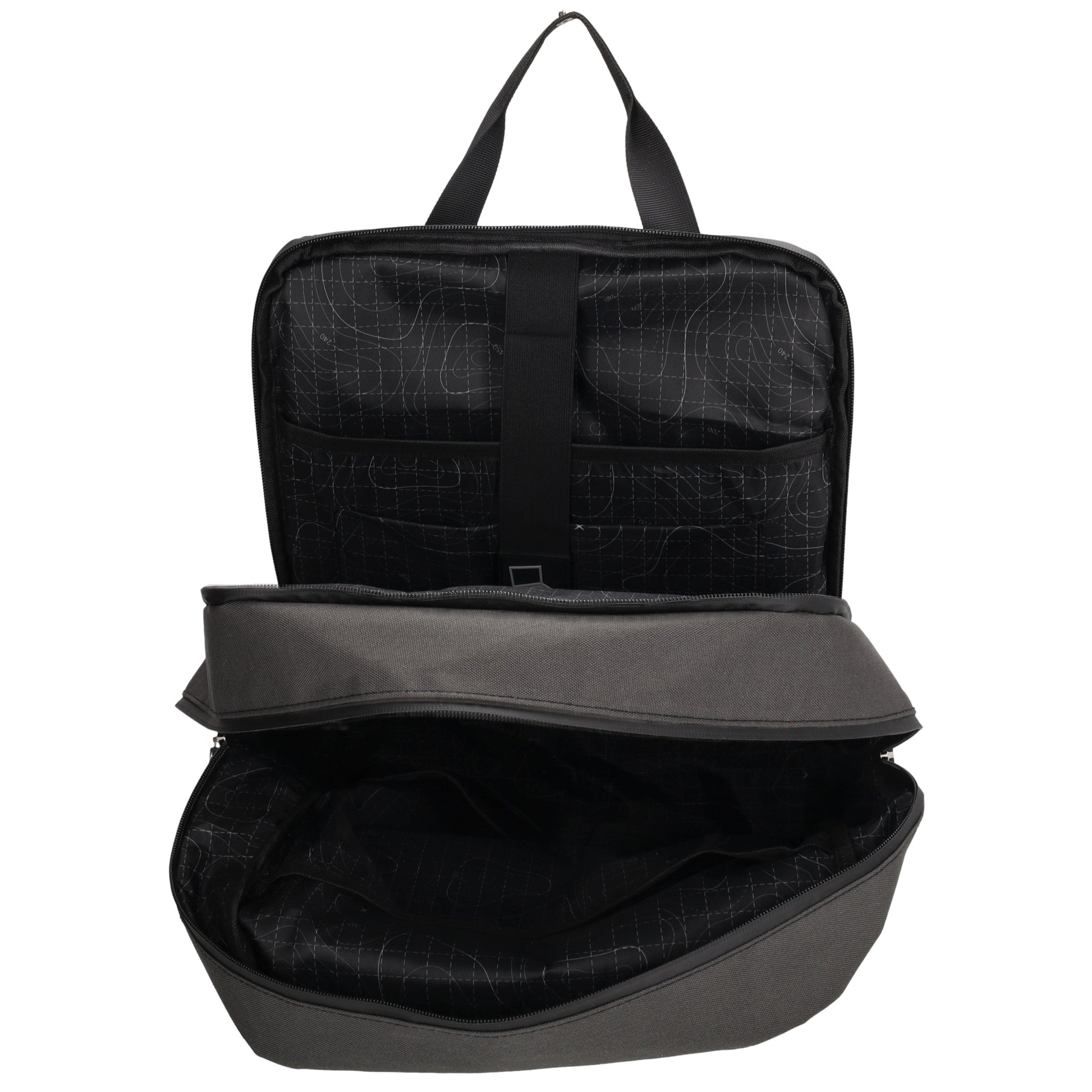 Rucksack 31 x 44 x 12cm in Schwarz aus Nylon|Polyester - leder-accessoires.com