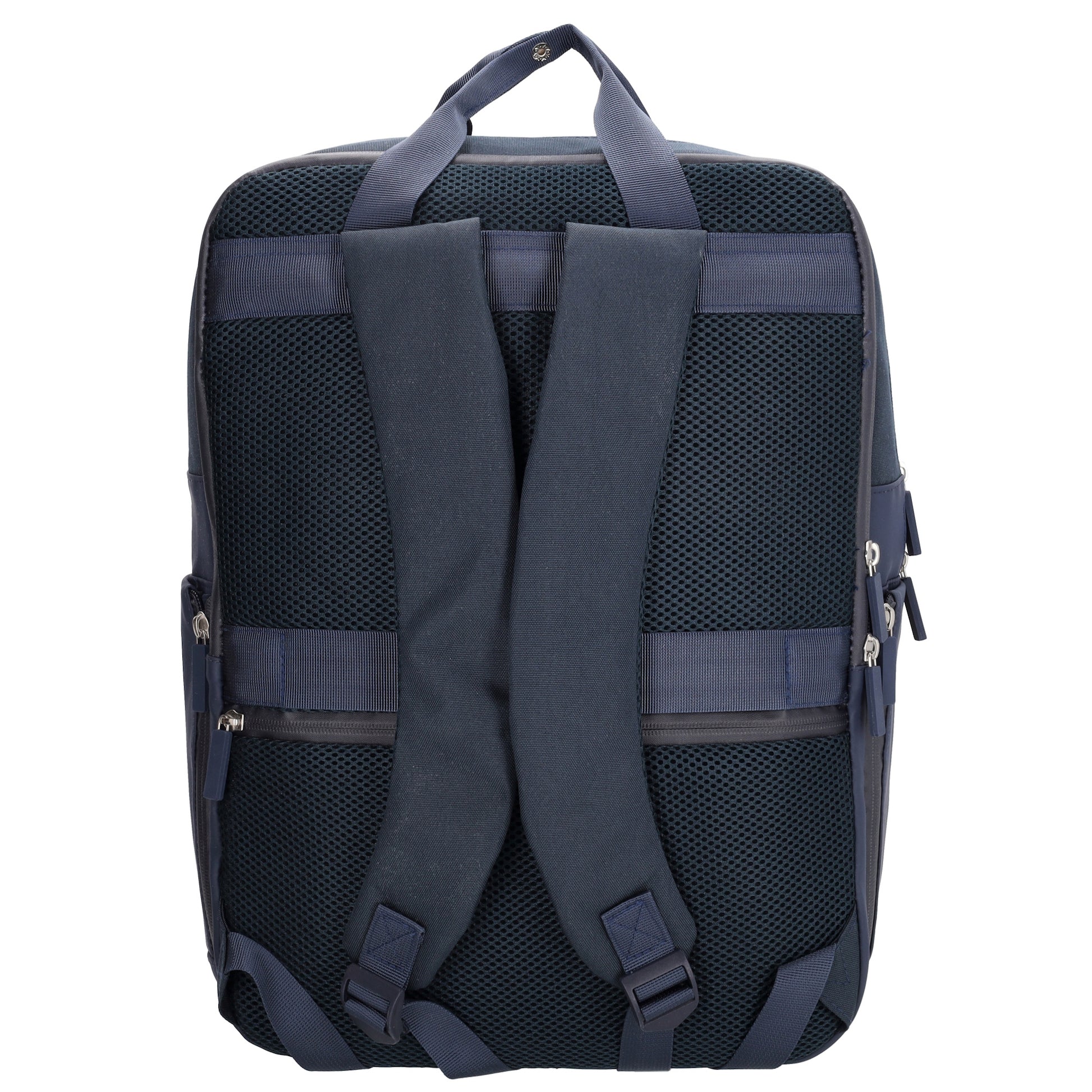 Rucksack 31 x 44 x 12cm in Blau|Marine aus Nylon|Polyester - leder-accessoires.com