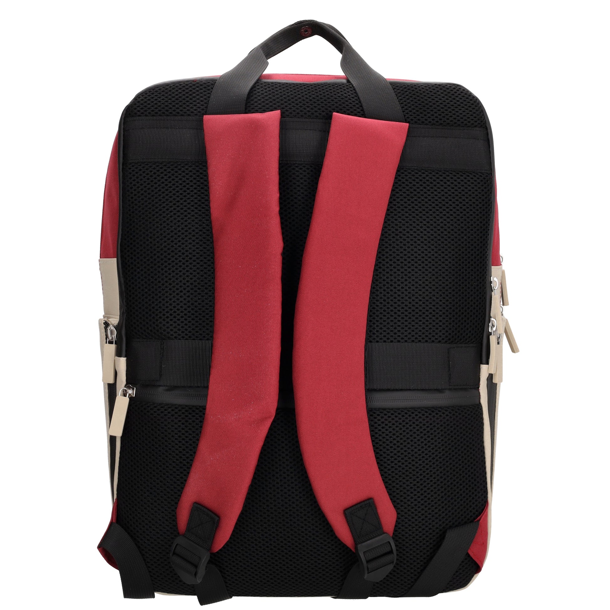 Rucksack 31 x 44 x 12cm in Burgunder aus Nylon|Polyester - leder-accessoires.com
