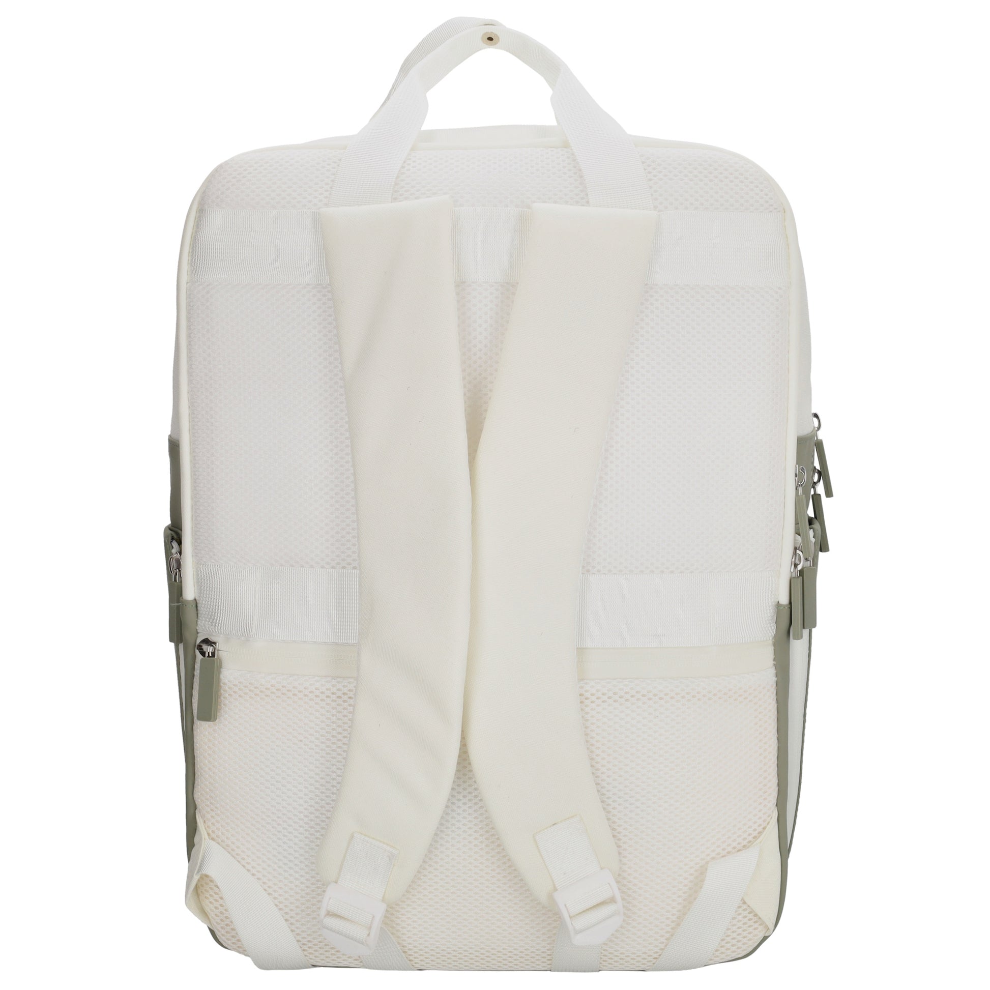 Rucksack 31 x 44 x 12cm in Natur Grün aus Nylon|Polyester - leder-accessoires.com