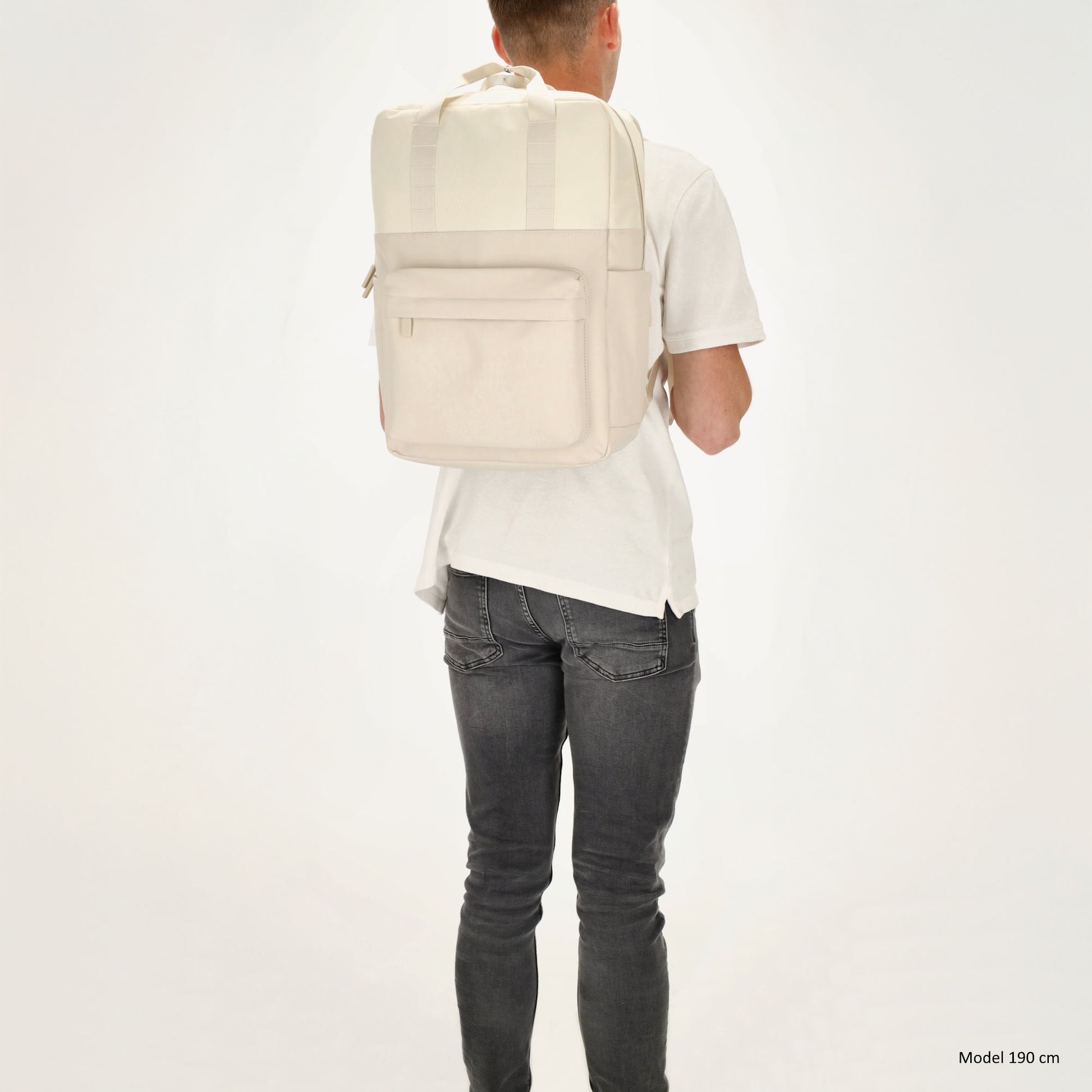Rucksack 31 x 44 x 12cm in Natur aus Nylon|Polyester - leder-accessoires.com