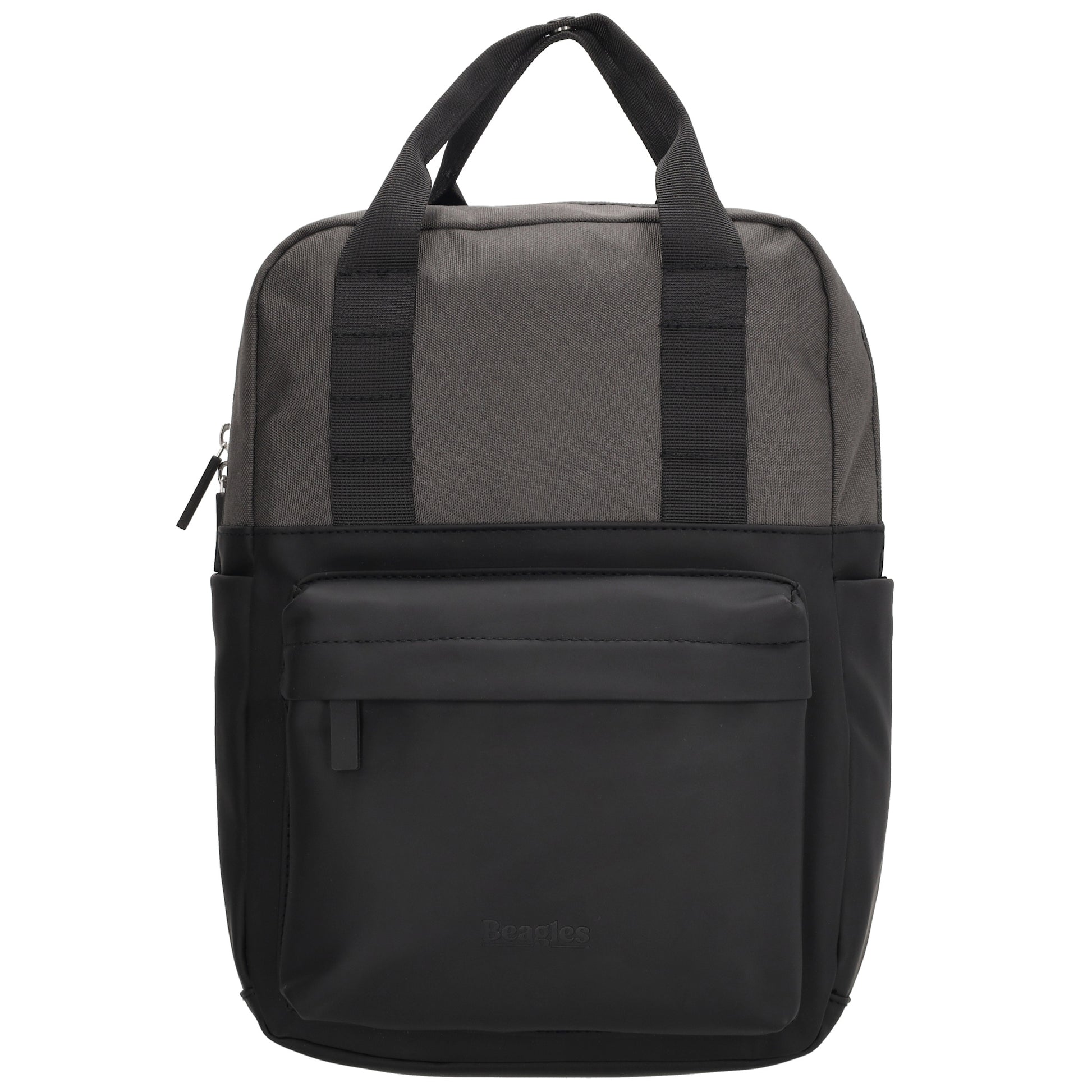 Rucksack 33 x 23,5 x 9cm in Schwarz aus Nylon|Polyester - leder-accessoires.com