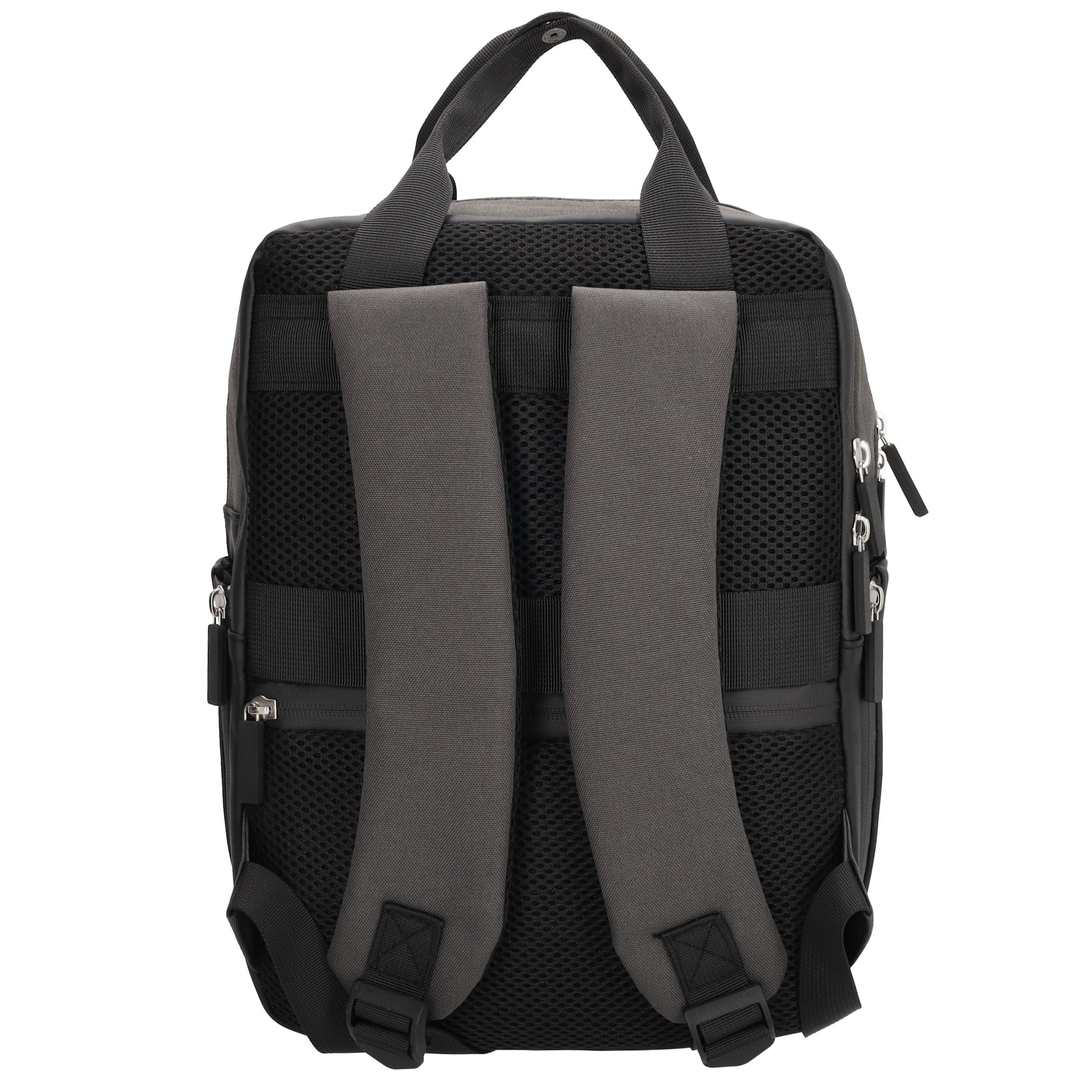 Rucksack 33 x 23,5 x 9cm in Schwarz aus Nylon|Polyester - leder-accessoires.com