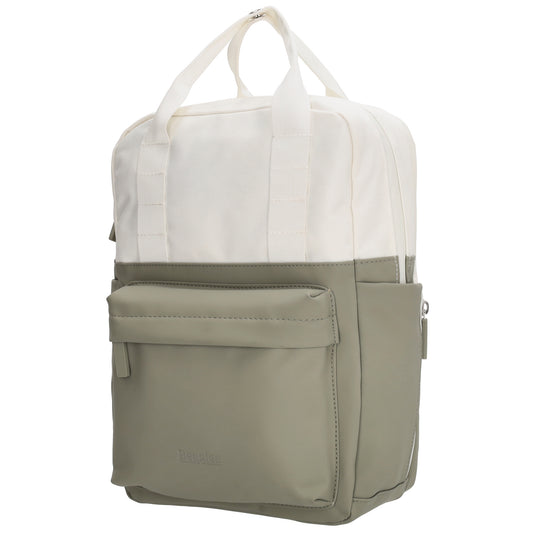 Rucksack 33 x 23,5 x 9cm in Grün aus Nylon|Polyester