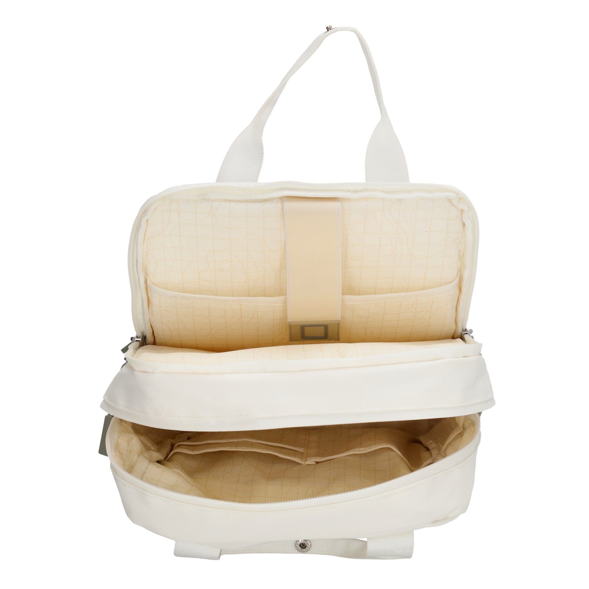 Rucksack 33 x 23,5 x 9cm in Grün aus Nylon|Polyester - leder-accessoires.com