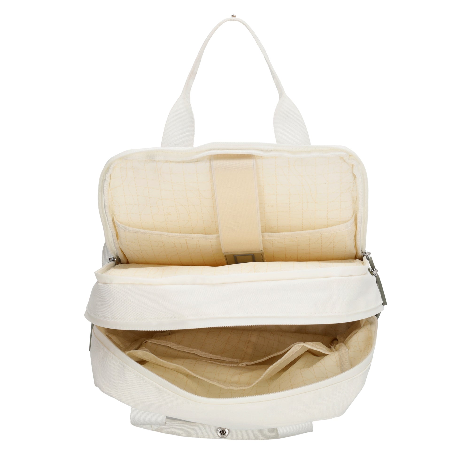 Rucksack 33 x 23,5 x 9cm in Natur aus Nylon|Polyester - leder-accessoires.com