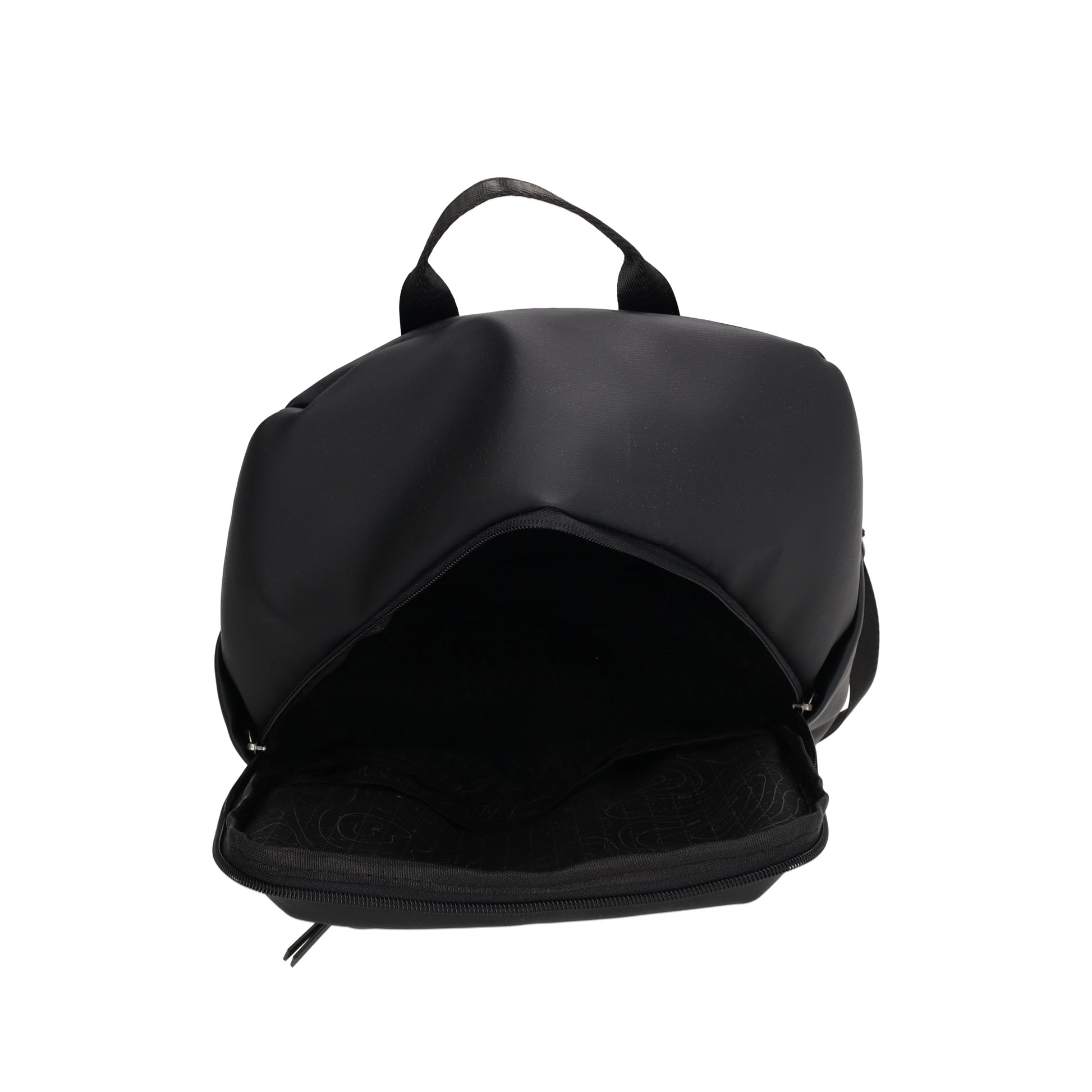 Rucksack 40x28cm in Schwarz mit Aufsteckfunktion - leder-accessoires.com