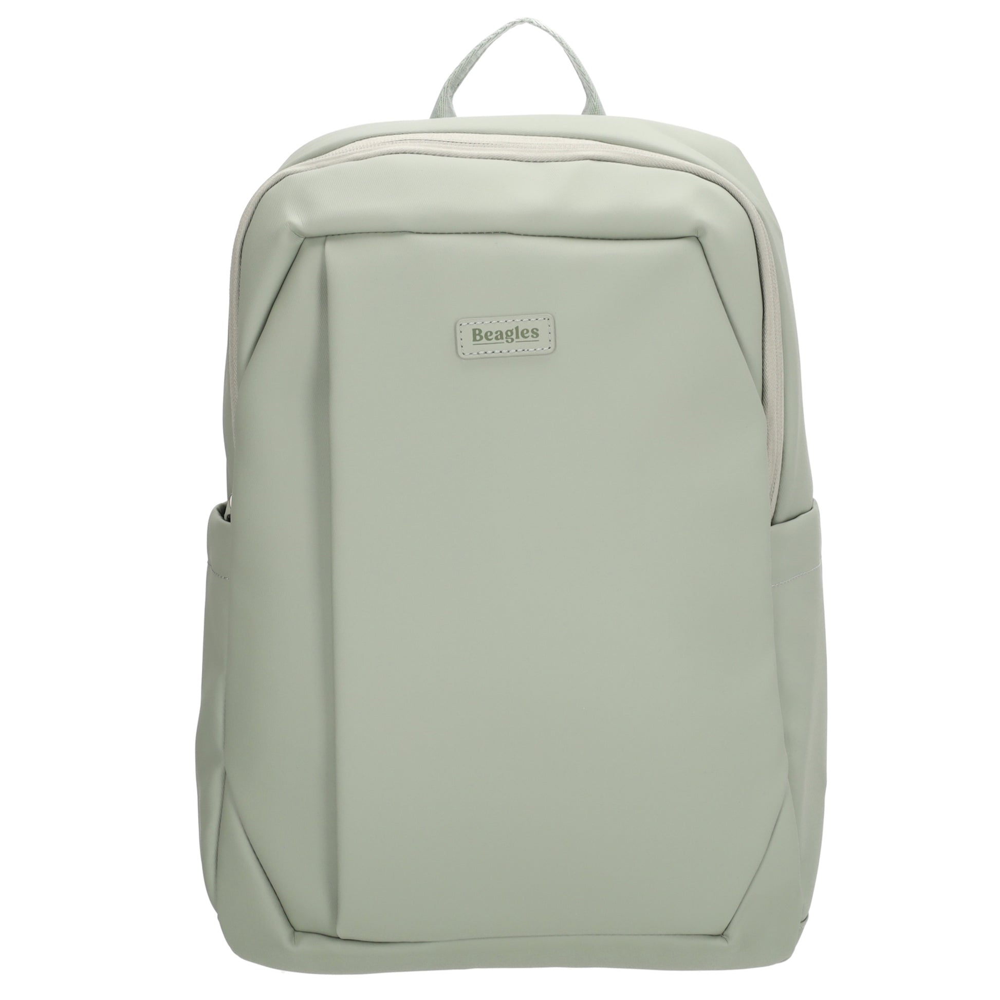 Rucksack 40x28cm in Minze mit Aufsteckfunktion - leder-accessoires.com