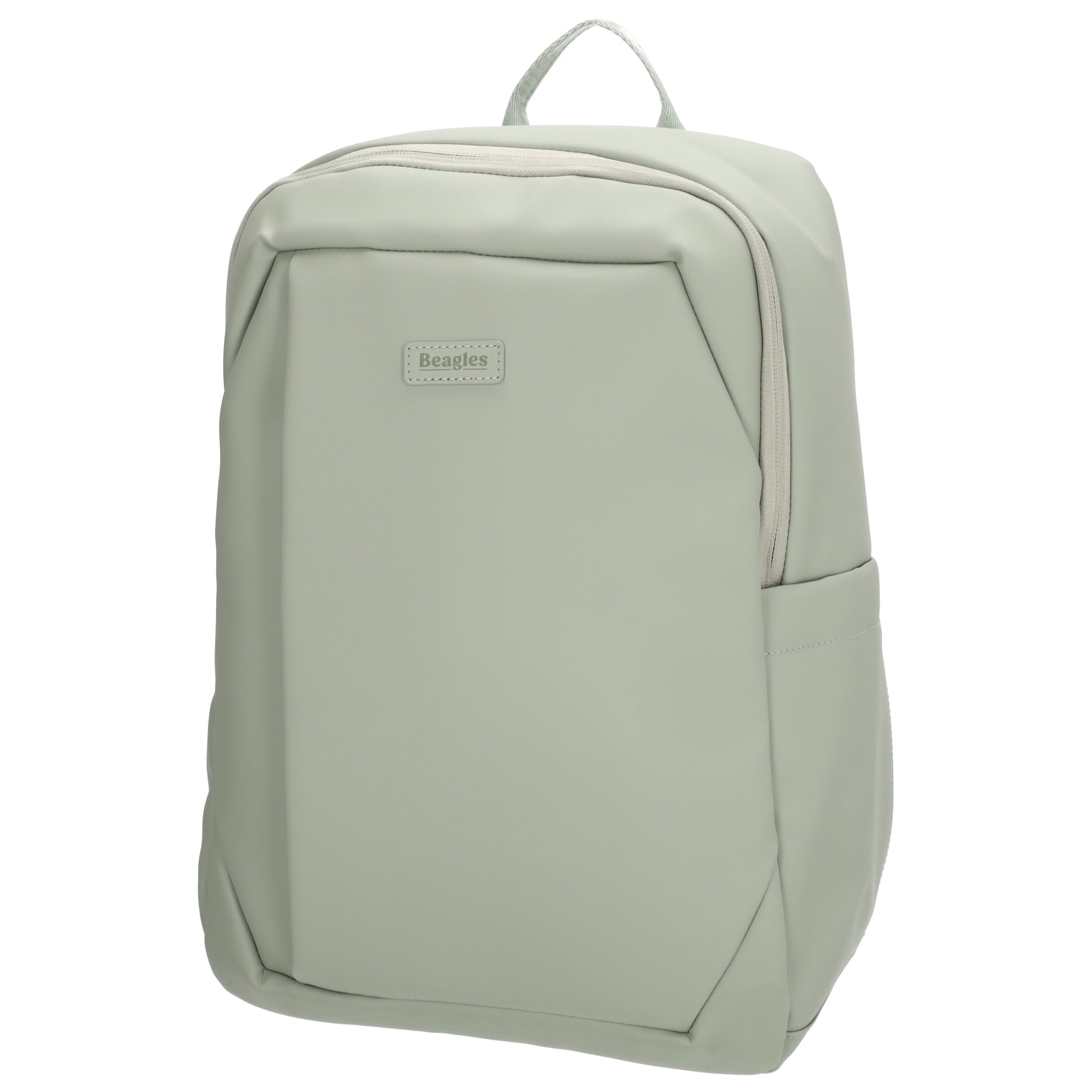 Rucksack 40x28cm in Minze mit Aufsteckfunktion - leder-accessoires.com