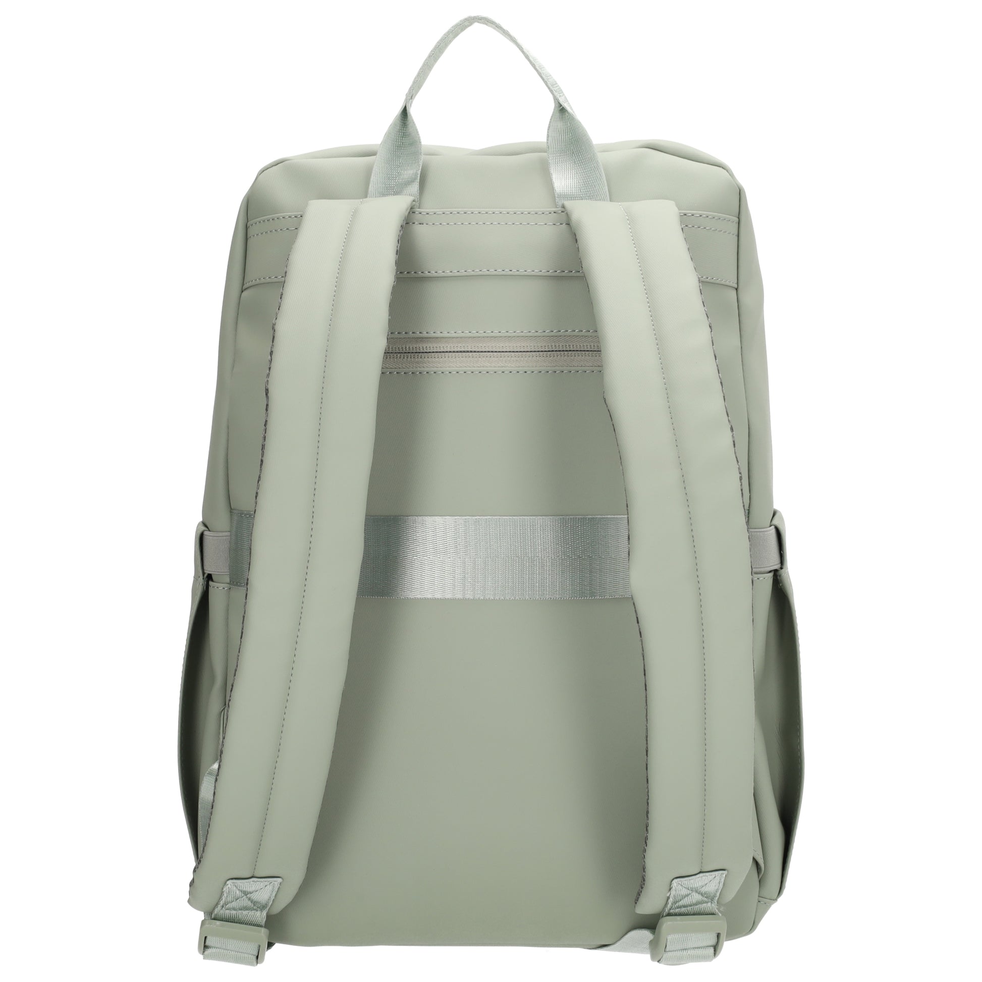 Rucksack 40x28cm in Minze mit Aufsteckfunktion - leder-accessoires.com
