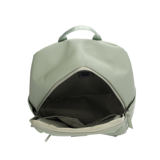 Rucksack 40x28cm in Minze mit Aufsteckfunktion - leder-accessoires.com