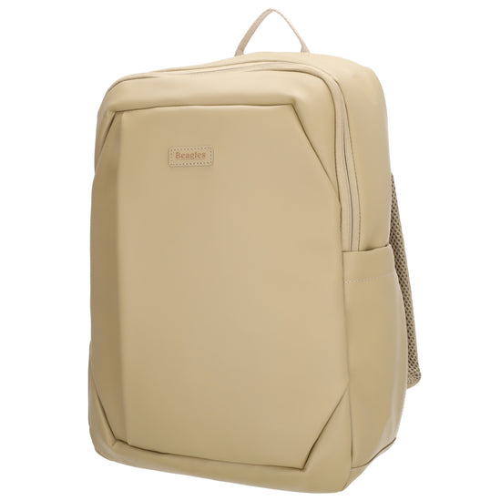 Rucksack 40x28cm in Taupe mit Aufsteckfunktion - leder-accessoires.com