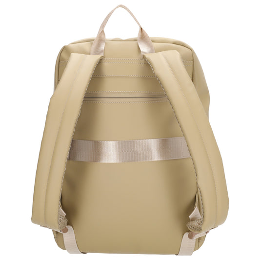 Rucksack 40x28cm in Taupe mit Aufsteckfunktion - leder-accessoires.com