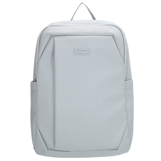 Rucksack 40x28cm in Hellblau mit Aufsteckfunktion - leder-accessoires.com