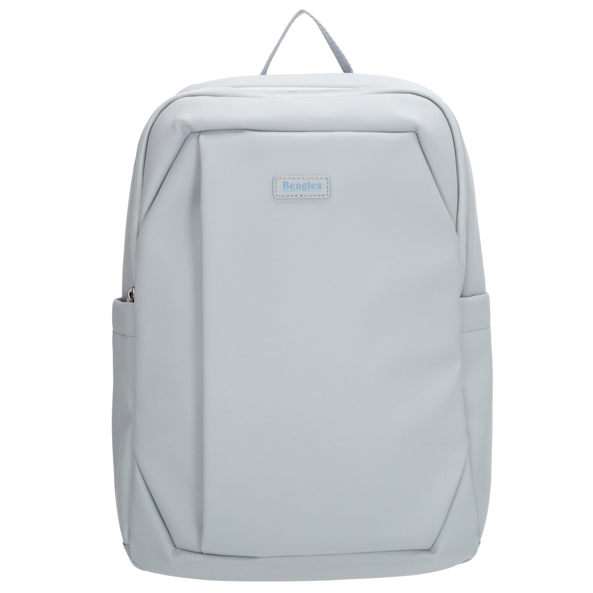 Rucksack 40x28cm in Hellblau mit Aufsteckfunktion - leder-accessoires.com