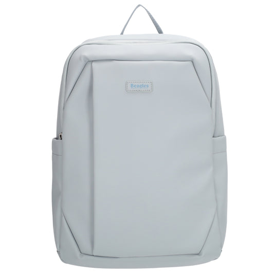 Rucksack 40x28cm in Hellblau mit Aufsteckfunktion - leder-accessoires.com
