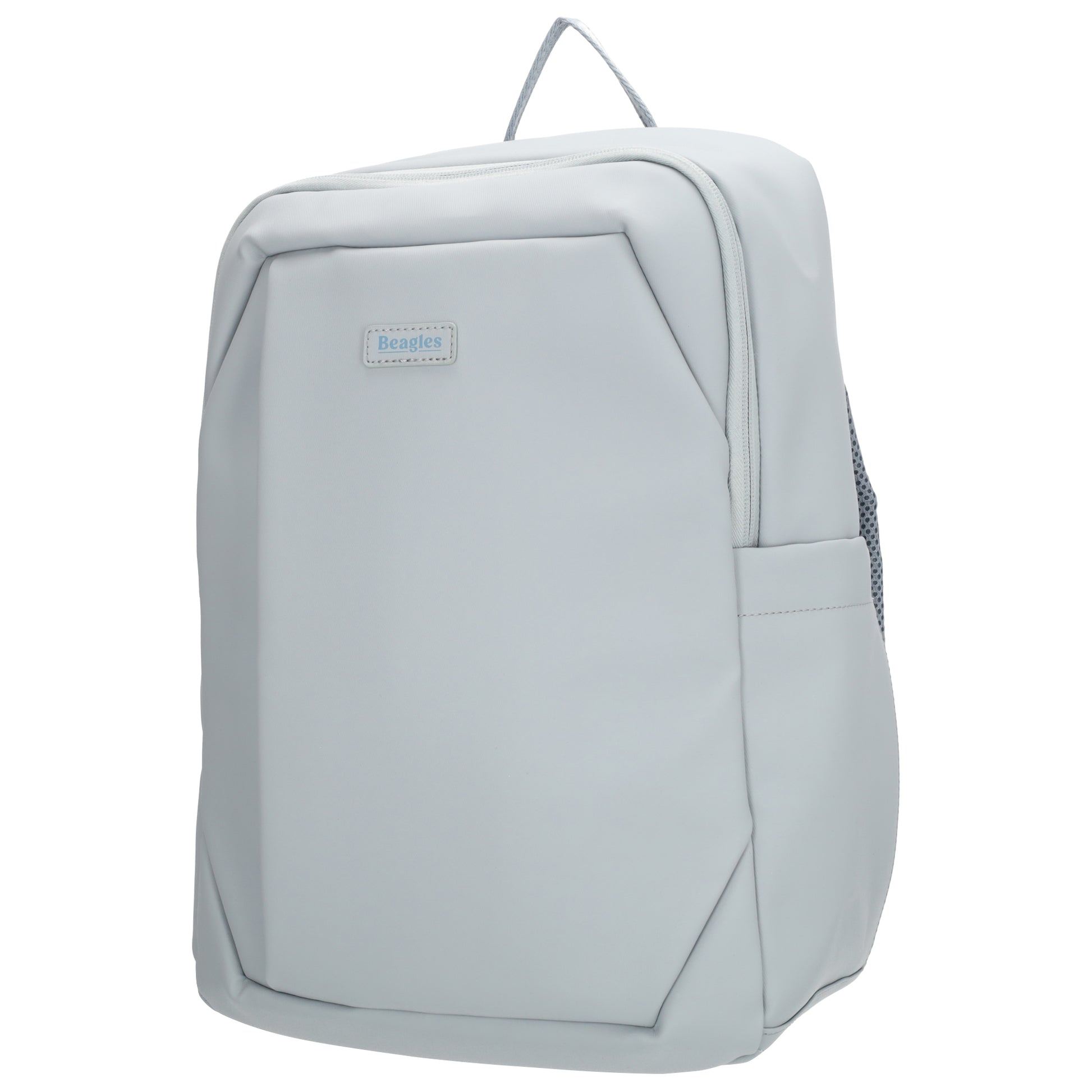 Rucksack 40x28cm in Hellblau mit Aufsteckfunktion - leder-accessoires.com