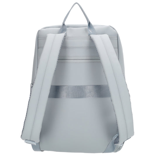 Rucksack 40x28cm in Hellblau mit Aufsteckfunktion - leder-accessoires.com