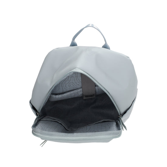 Rucksack 40x28cm in Hellblau mit Aufsteckfunktion - leder-accessoires.com