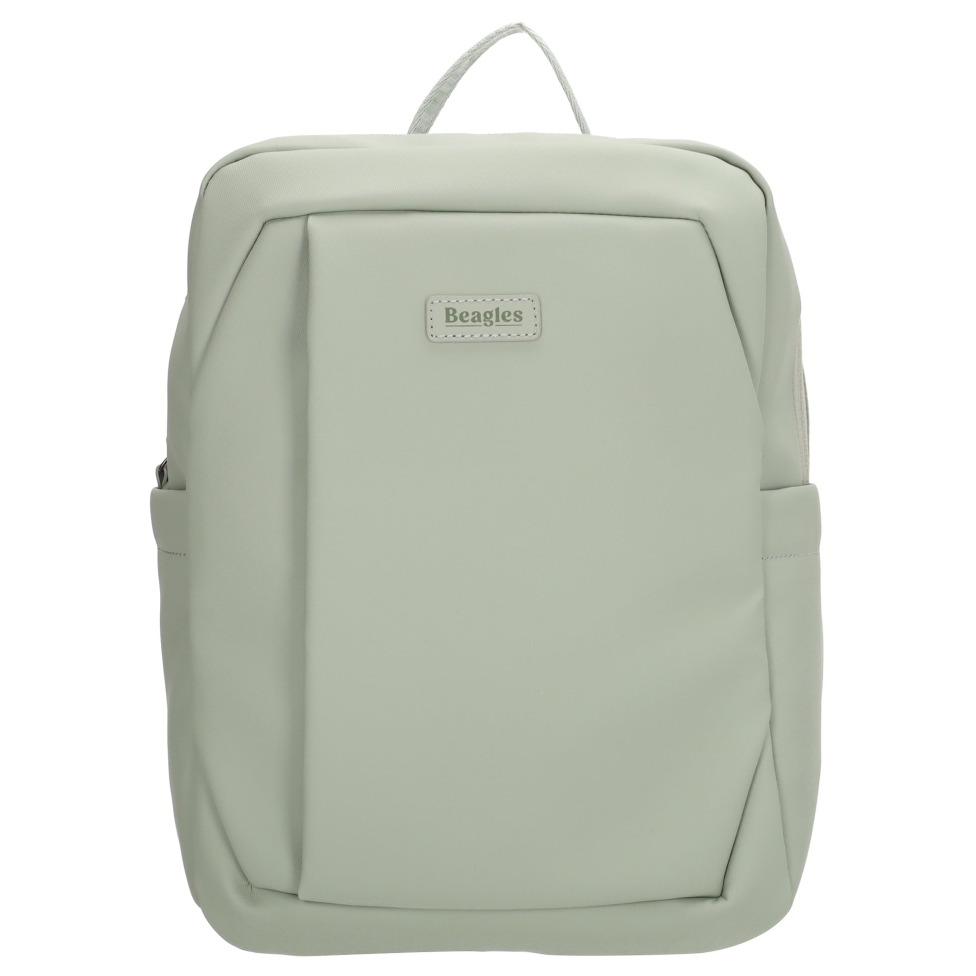 Rucksack 43x29cm in Mint mit Aufsteckfunktion - leder-accessoires.com
