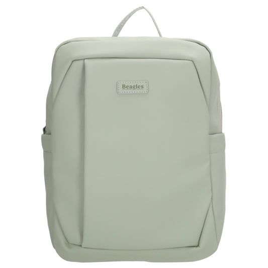 Rucksack 43x29cm in Mint mit Aufsteckfunktion - leder-accessoires.com