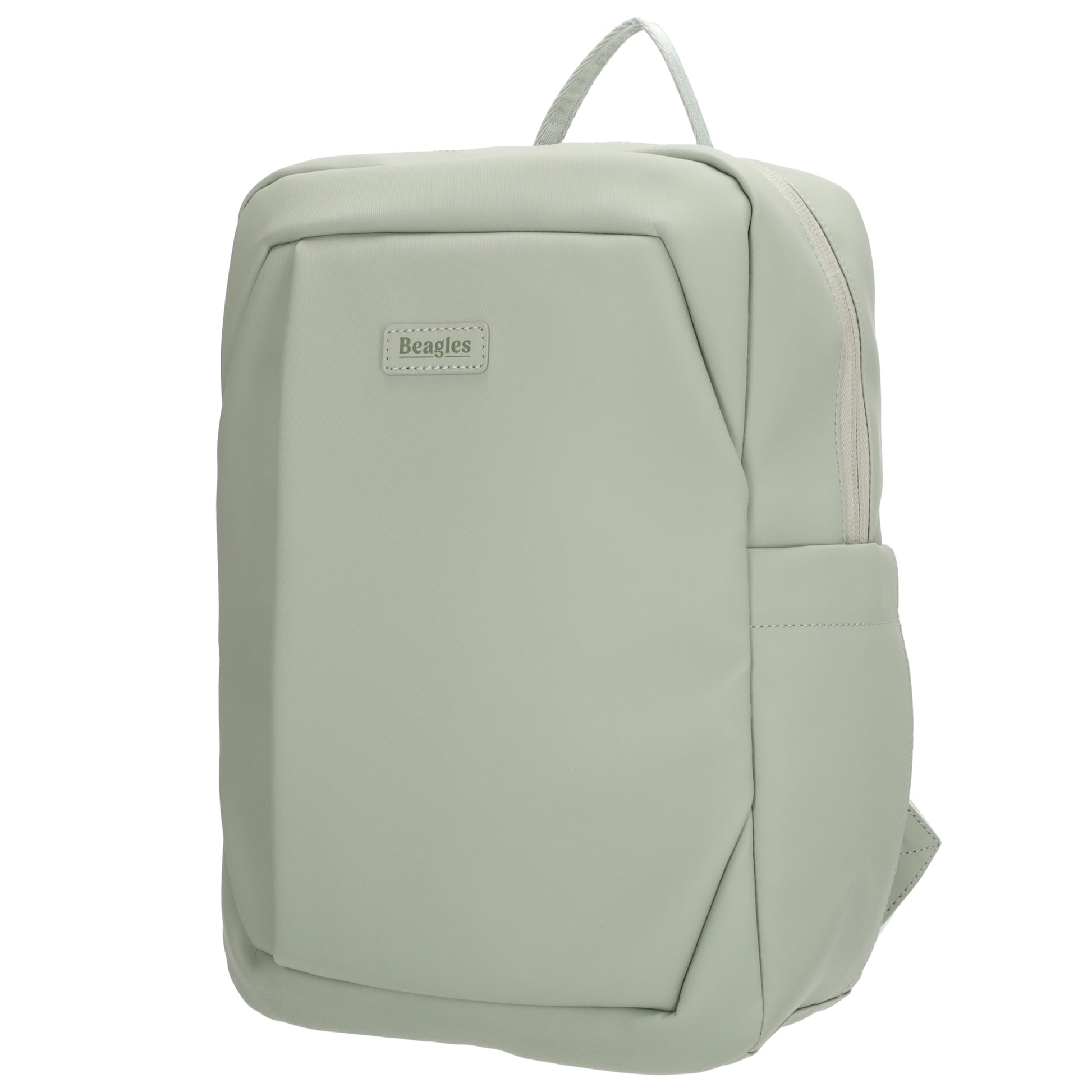 Rucksack 43x29cm in Mint mit Aufsteckfunktion - leder-accessoires.com