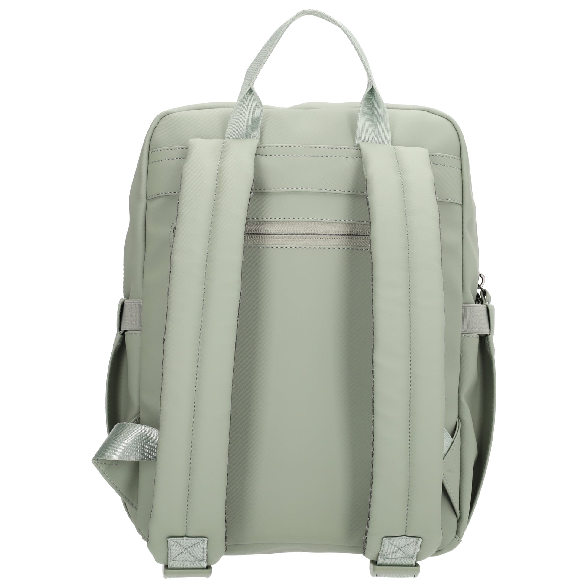Rucksack 43x29cm in Mint mit Aufsteckfunktion - leder-accessoires.com