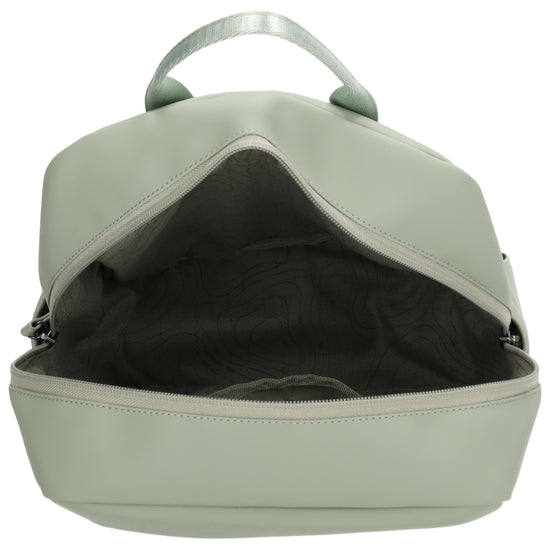 Rucksack 43x29cm in Mint mit Aufsteckfunktion - leder-accessoires.com