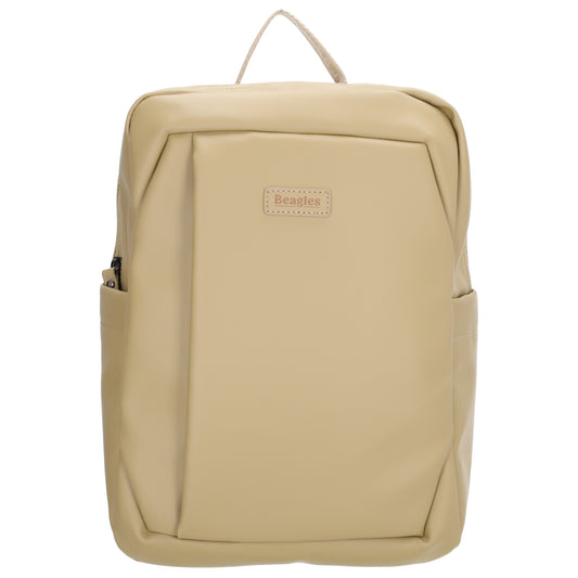 Rucksack 43x29cm in Creme mit Aufsteckfunktion - leder-accessoires.com