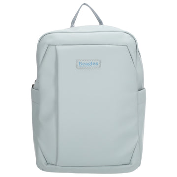 Rucksack 43x29cm in Hellblau mit Aufsteckfunktion - leder-accessoires.com