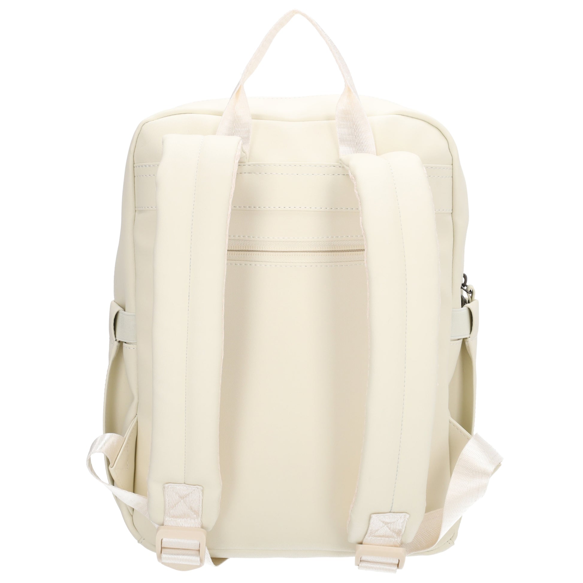 Rucksack 43x29cm in Creme mit Aufsteckfunktion - leder-accessoires.com