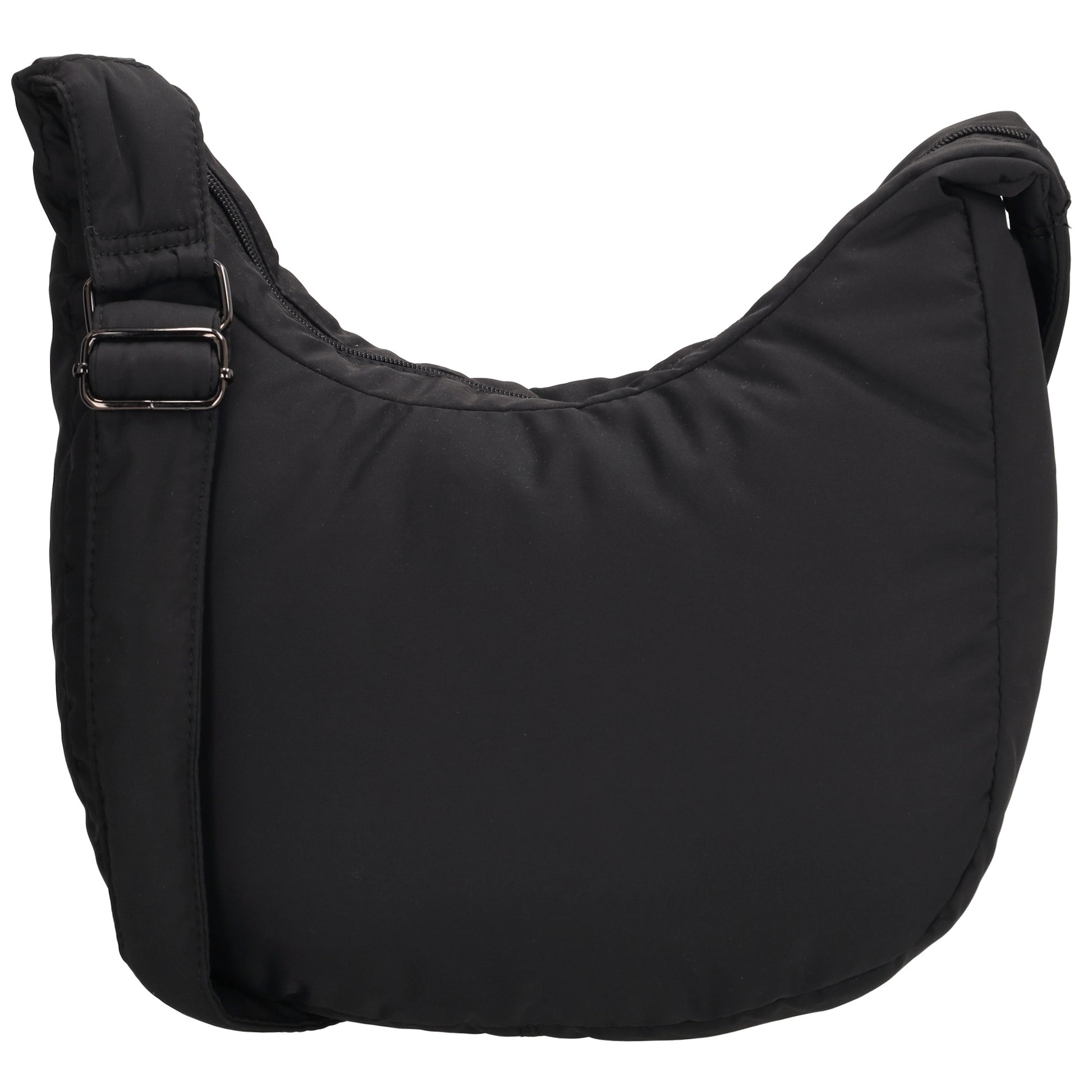 Schultertasche 47x34cm Schwarz aus Nylon|Polyester - leder-accessoires.com