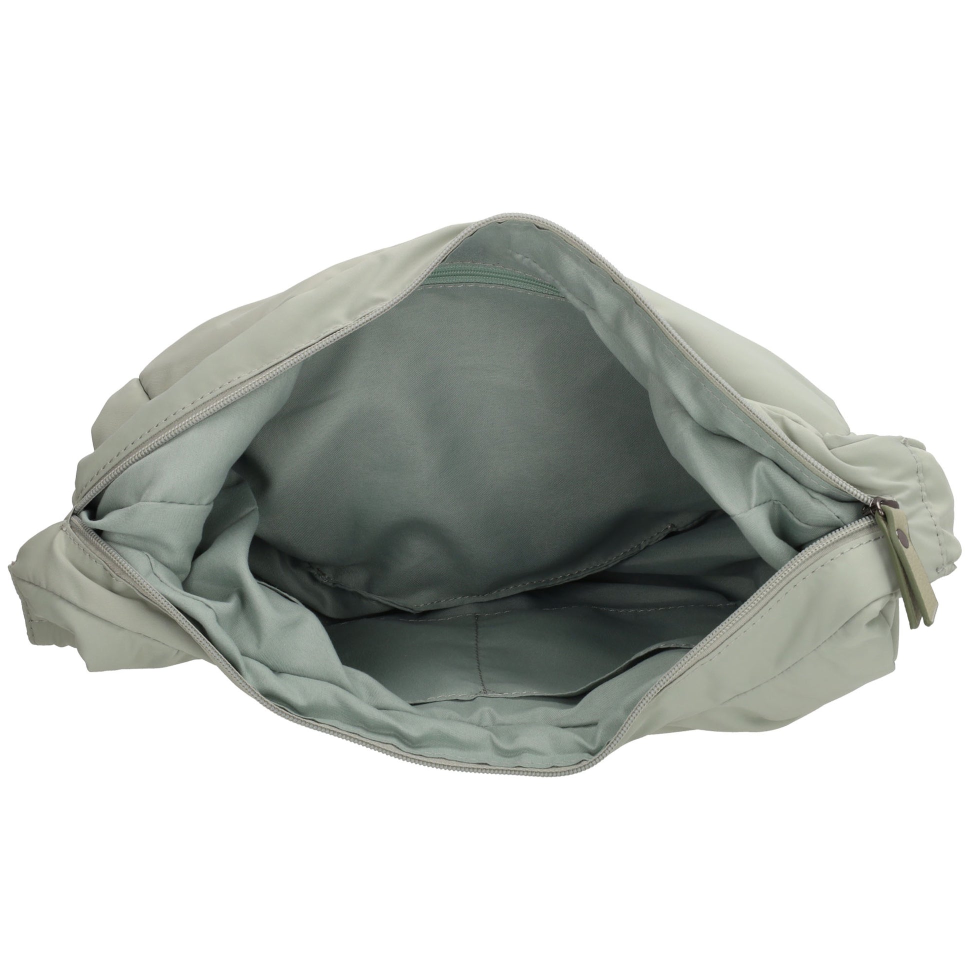 Schultertasche 47x34cm Mint aus Nylon|Polyester - leder-accessoires.com