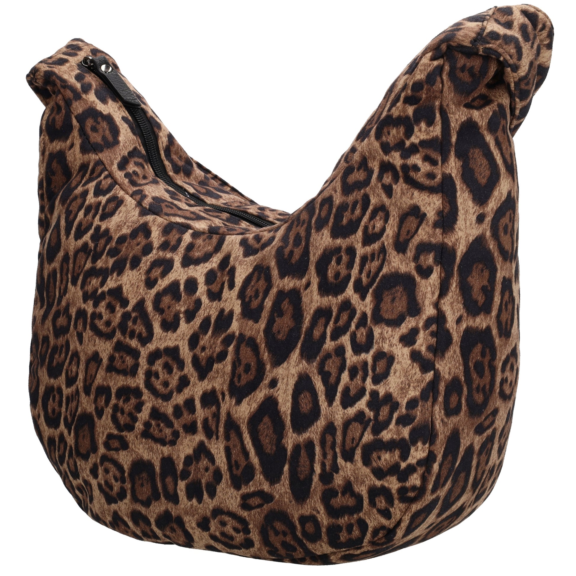 Schultertasche 47x34cm Leo|Beige aus Nylon|Polyester - leder-accessoires.com