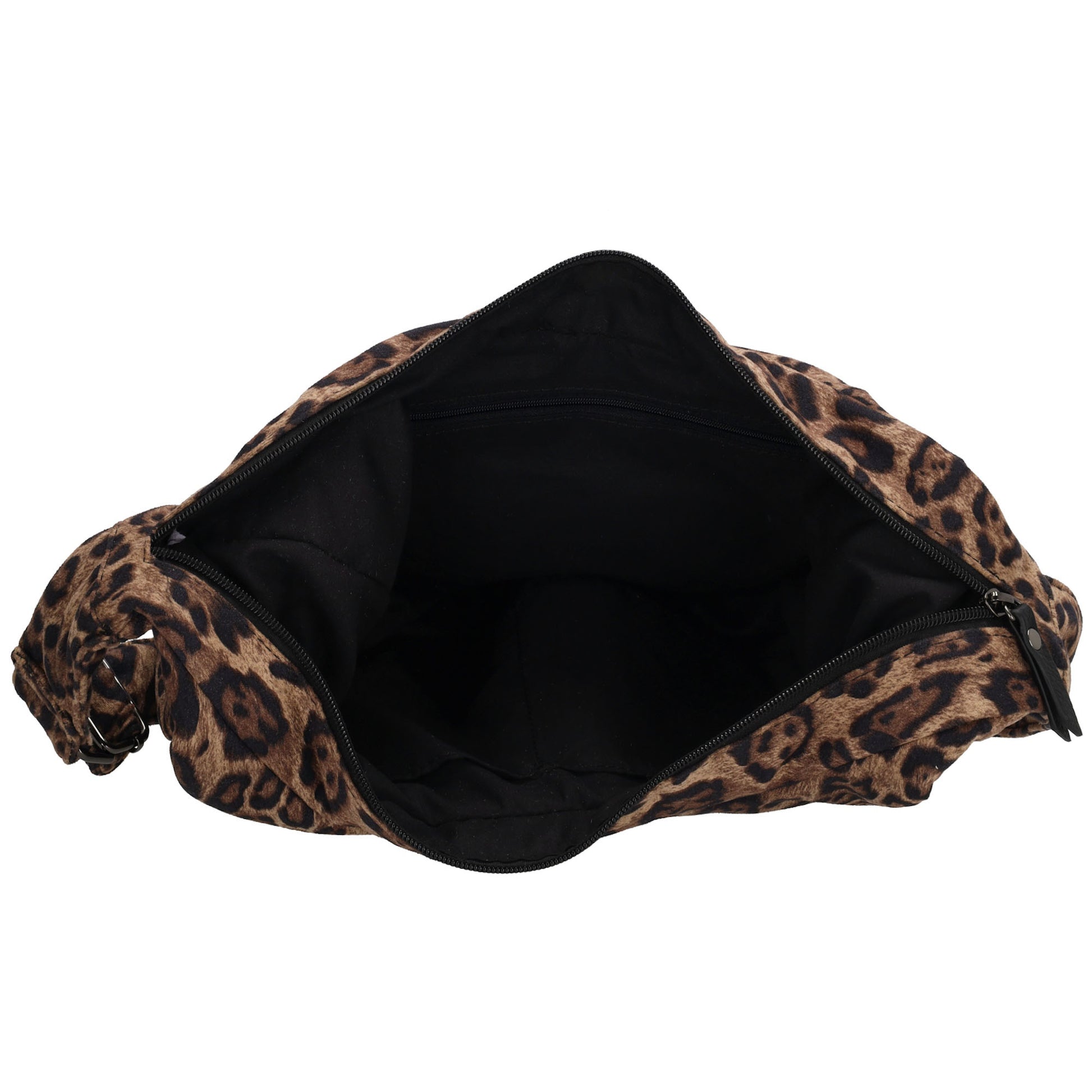 Schultertasche 47x34cm Leo|Beige aus Nylon|Polyester - leder-accessoires.com