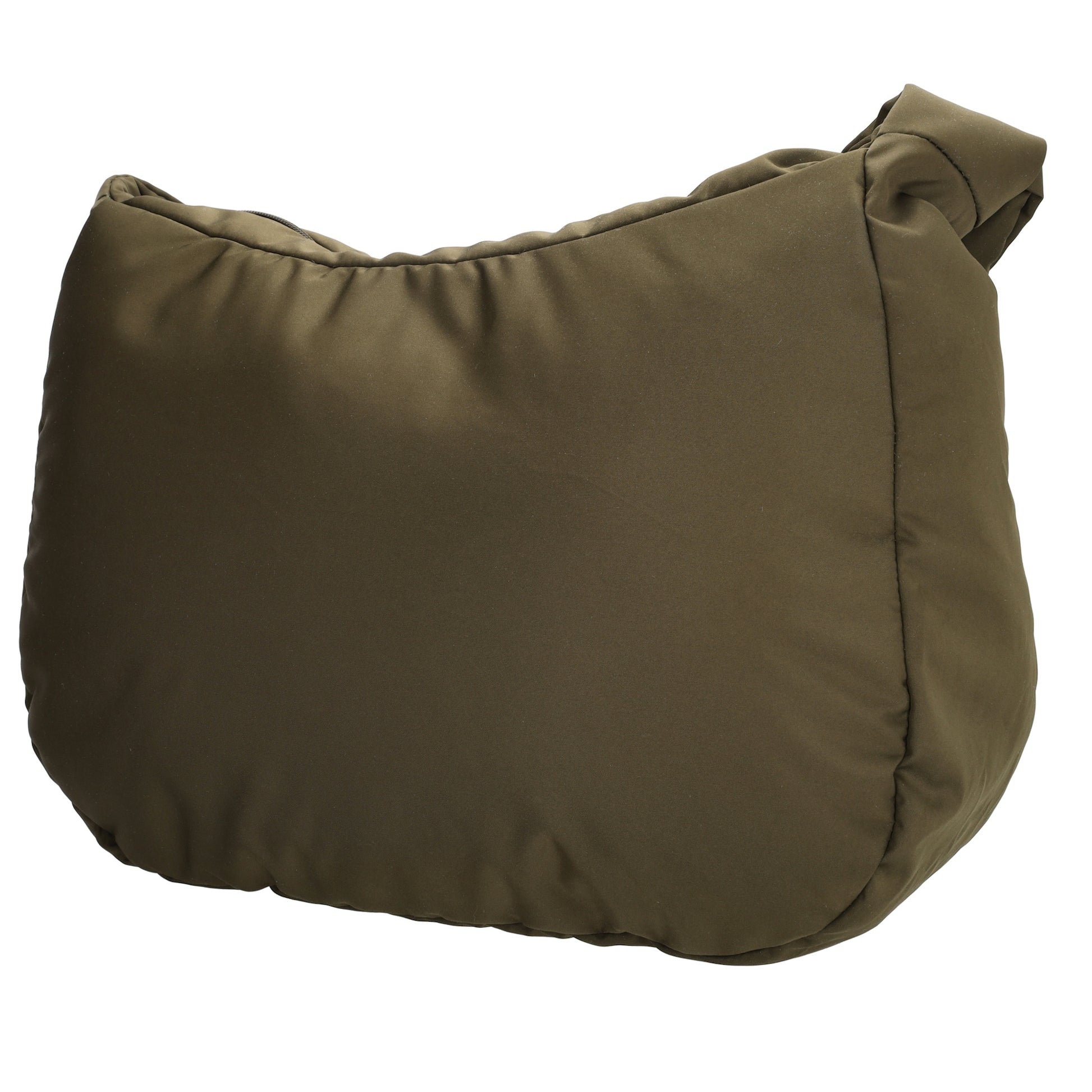 Schultertasche 35x32cm Oliv aus Nylon|Polyester - leder-accessoires.com