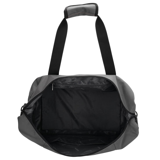Reisetasche 40 x 32cm in Grau mit Reißverschluss - leder-accessoires.com