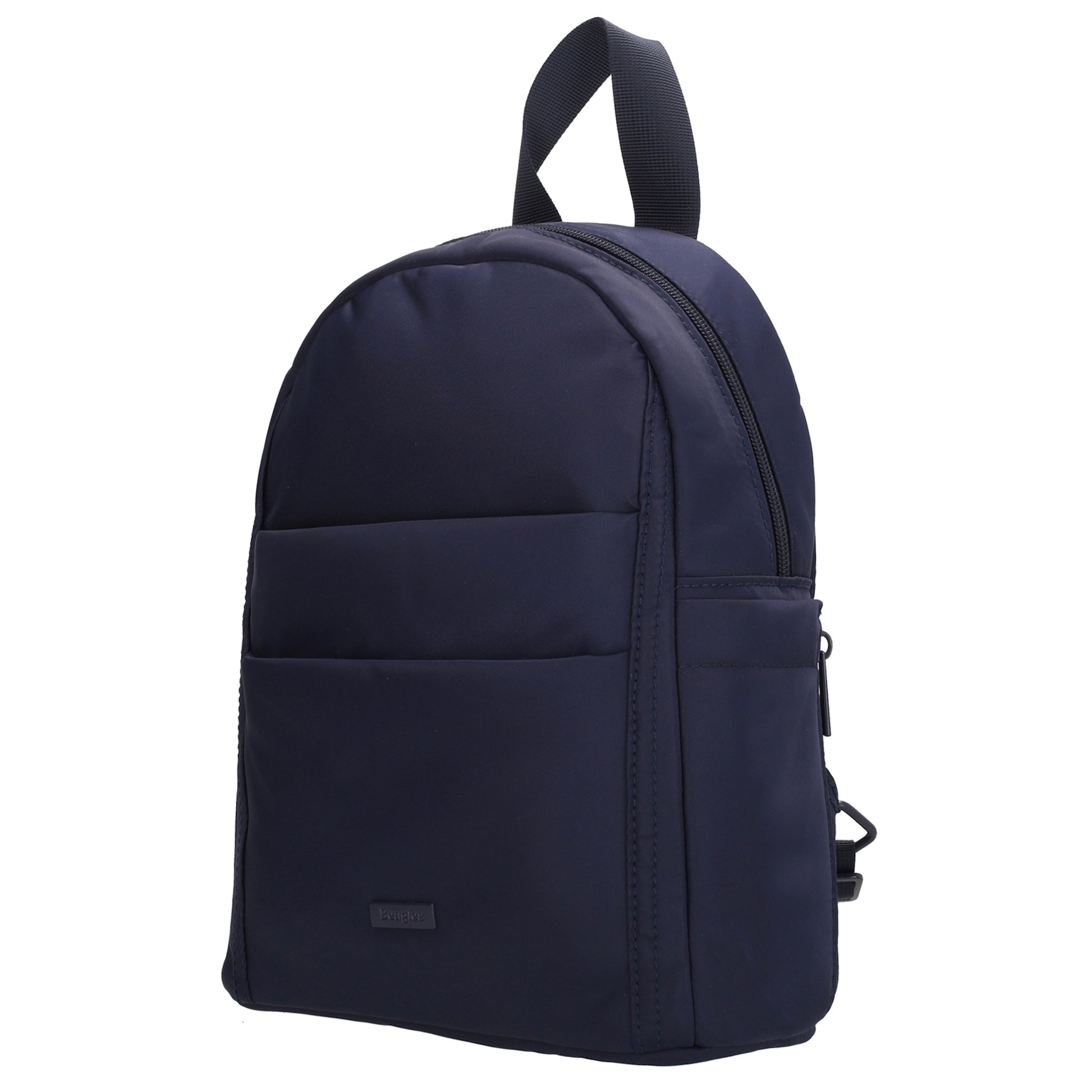 Cityrucksack 29x23cm in Blau|Marine mit Reißverschluss - leder-accessoires.com
