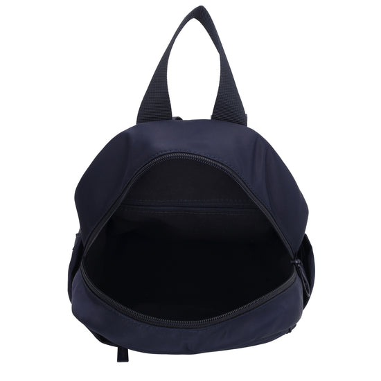 Cityrucksack 29x23cm in Blau|Marine mit Reißverschluss - leder-accessoires.com