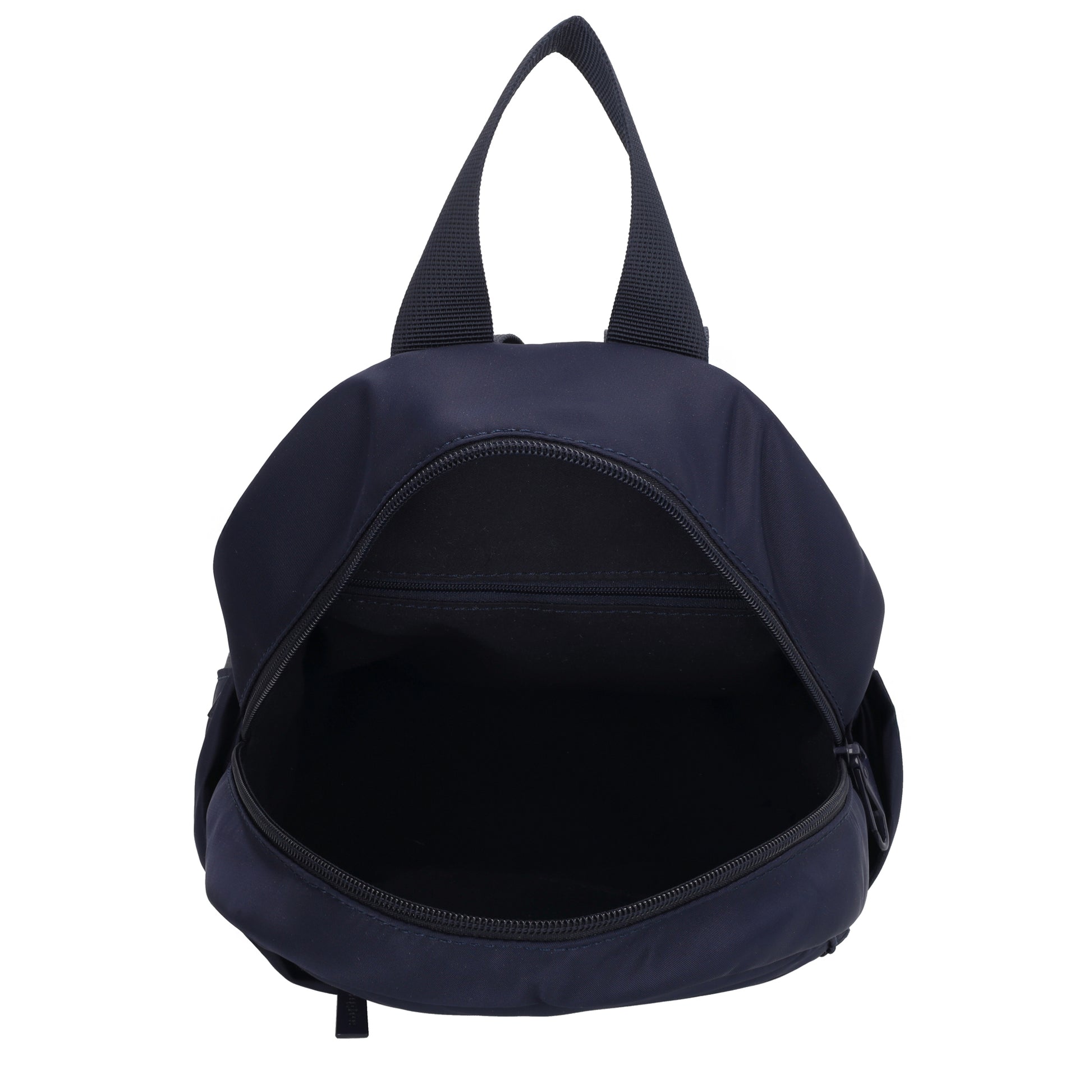 Cityrucksack 29x23cm in Blau|Marine mit Reißverschluss - leder-accessoires.com