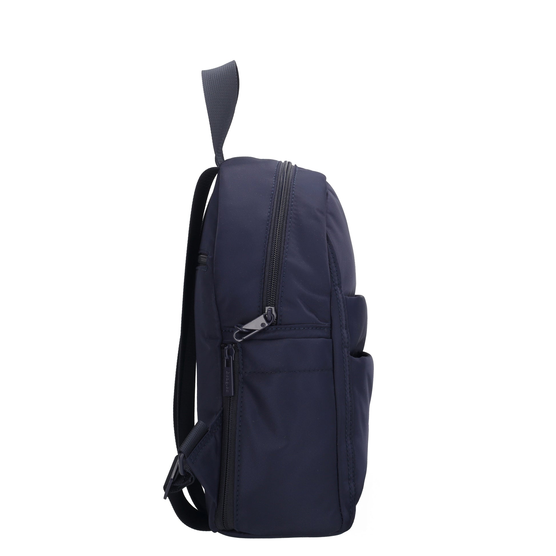 Cityrucksack 29x23cm in Blau|Marine mit Reißverschluss - leder-accessoires.com