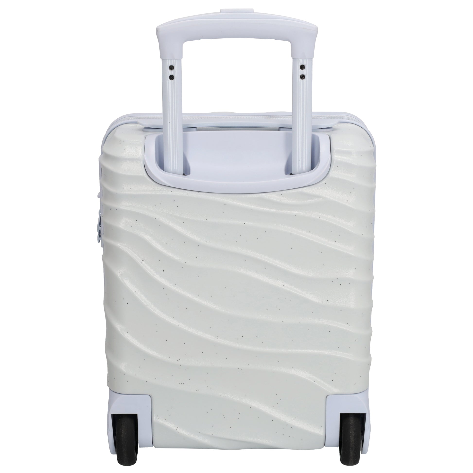 Reisetrolley|Hartschale 40cm in Hellblau mit 4-Rad - leder-accessoires.com