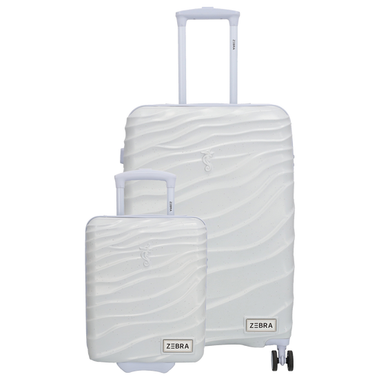 Hartschalen Kofferset in Hellblau 2-teilig aus ABS mit TSA-Schloss - leder-accessoires.com