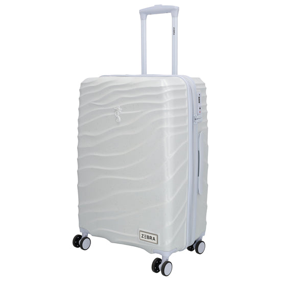 Reisetrolley|Hartschale 64cm in Hellblau mit 4-Rad - leder-accessoires.com