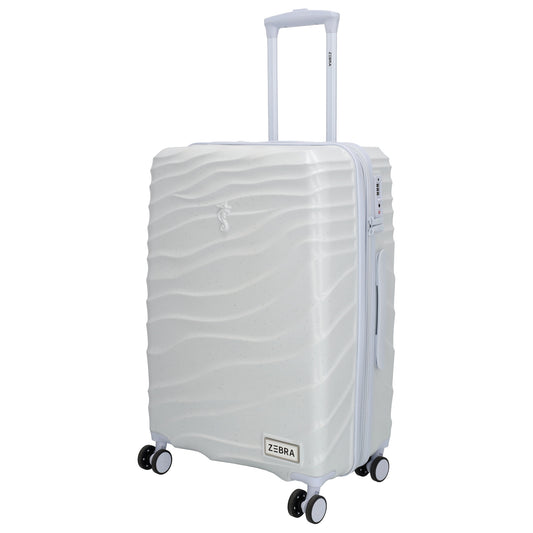 Reisetrolley|Hartschale 64cm in Hellblau mit 4-Rad - leder-accessoires.com