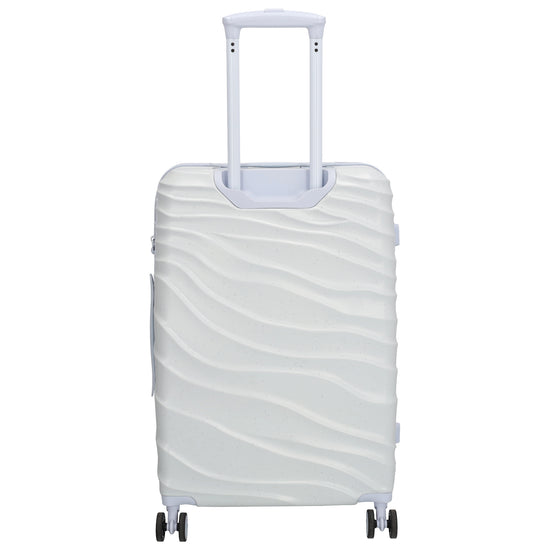 Reisetrolley|Hartschale 64cm in Hellblau mit 4-Rad - leder-accessoires.com