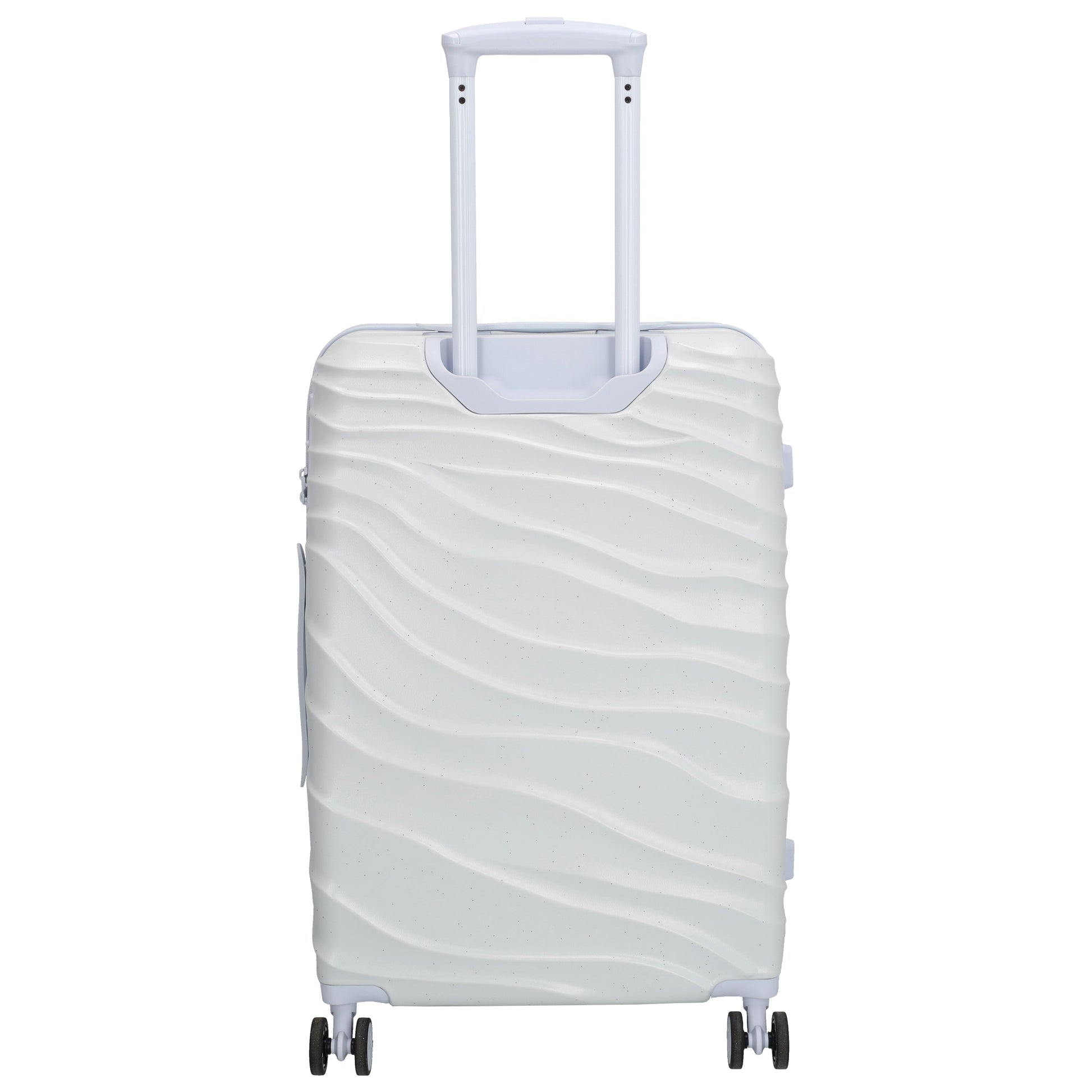 Reisetrolley|Hartschale 64cm in Hellblau mit 4-Rad - leder-accessoires.com
