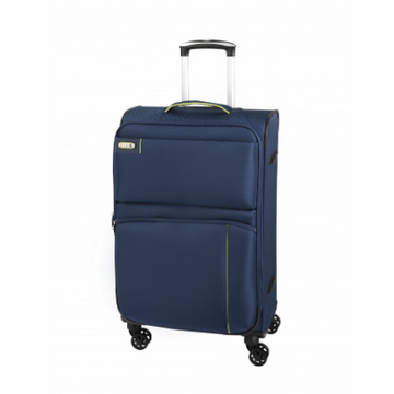 Reisetrolley|Bordgepäck 4-Rad 55cm in Blau